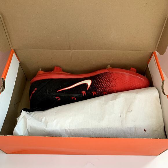 Nike Baseball Cleats Lunar Vapor Ultrafly Elite NIB Red Athletic Sz 16 Mens NWT - Picture 2 of 10